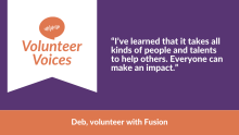 Volunteer Voices: Deb