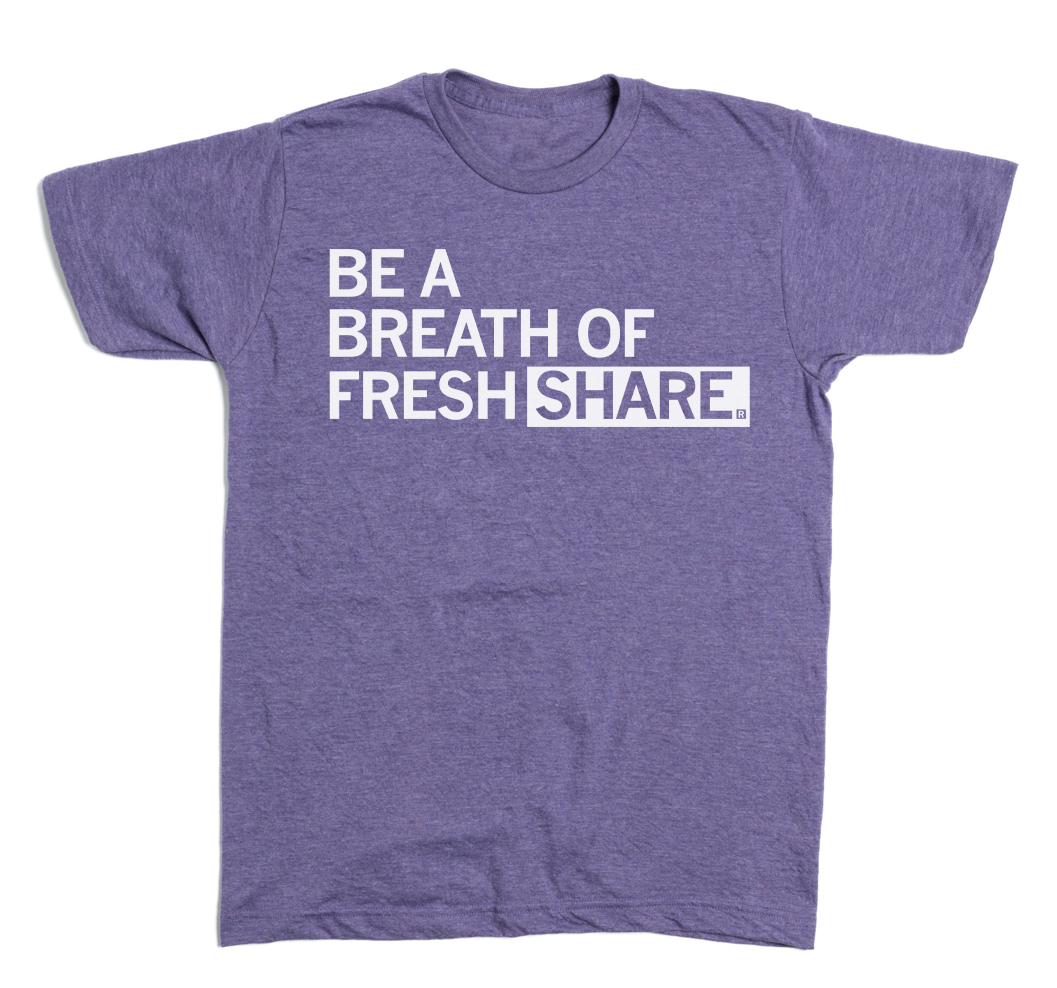 Be a breath of fresh share tees