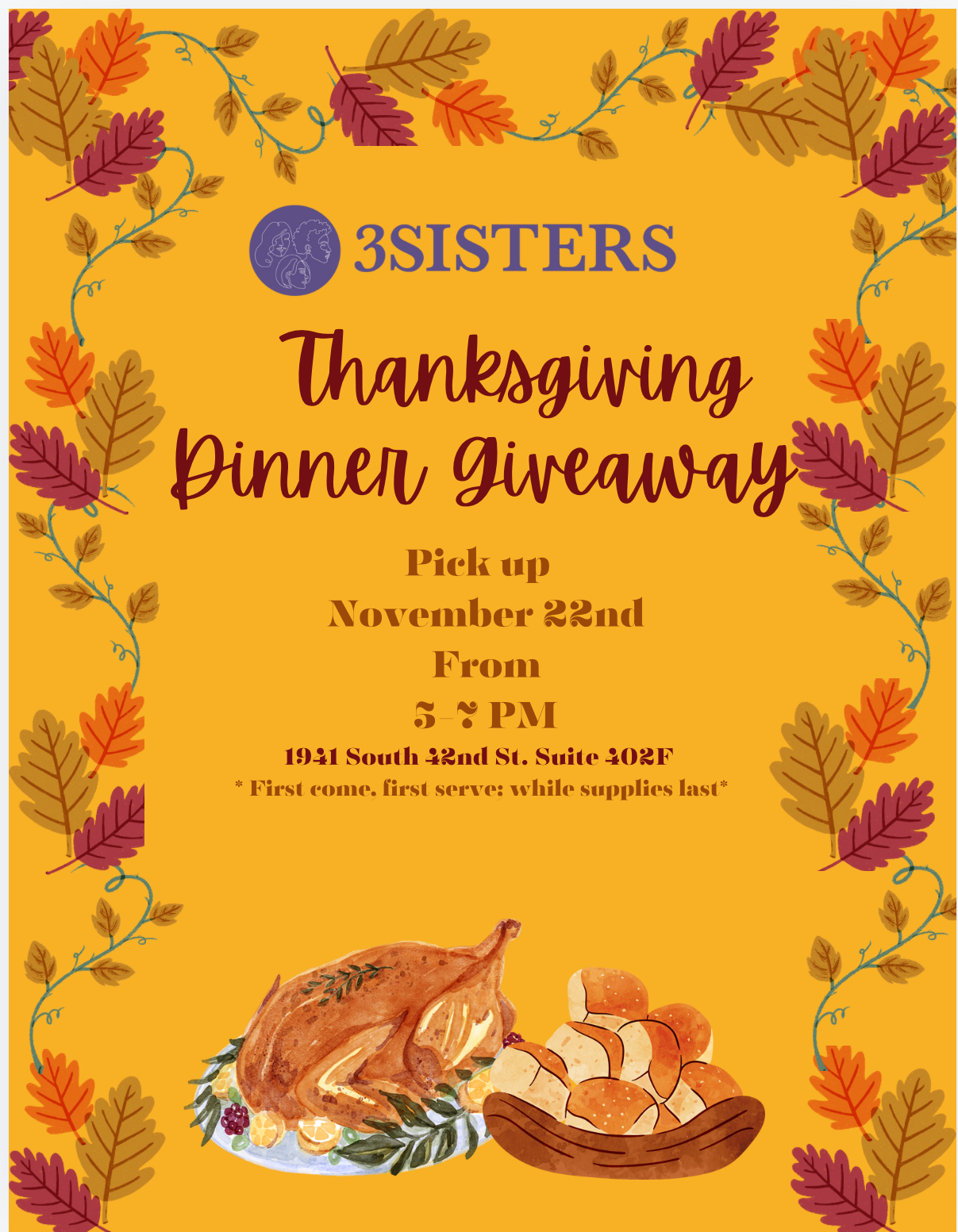 THANKSGIVING GIVEAWAY 2024