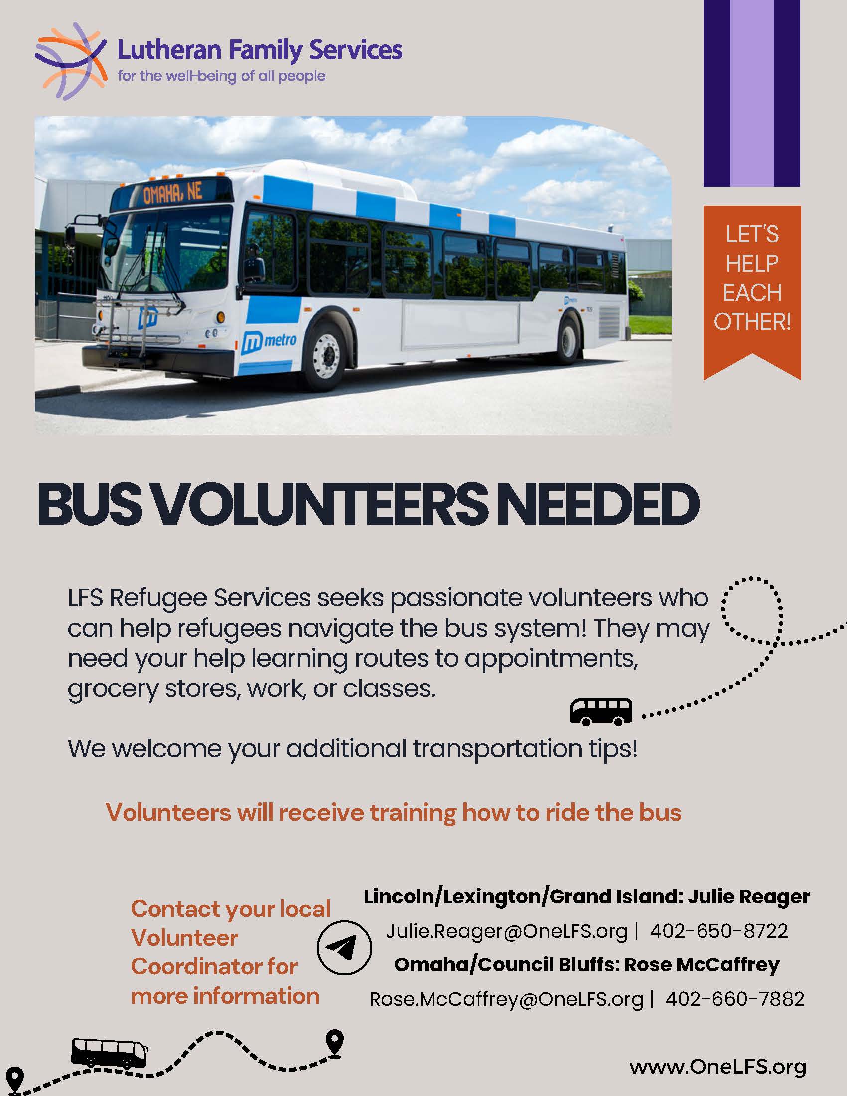 Bus Volunteers