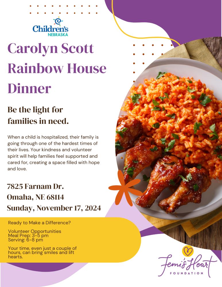 Rainbow House serve 