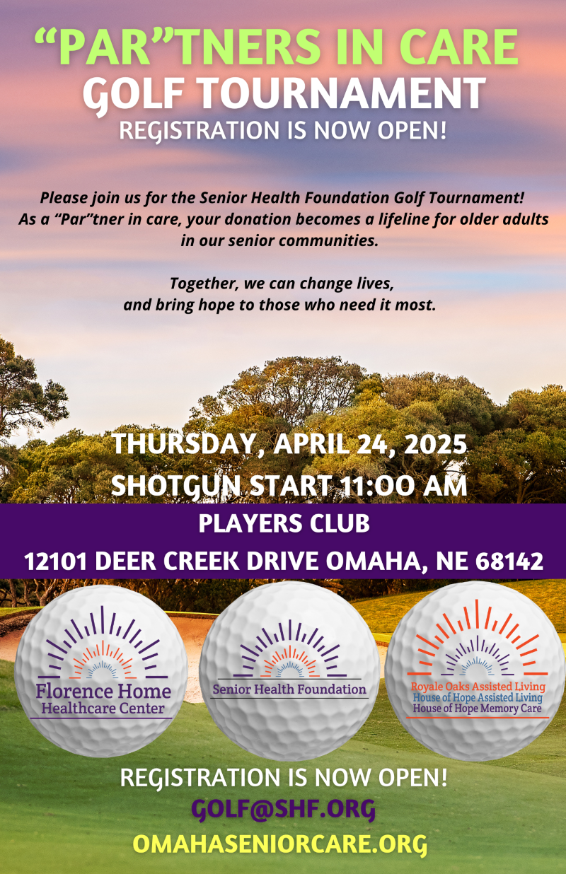 Join us as a sponsor, player or volunteer! Email pcrozier@shf.org for details. 