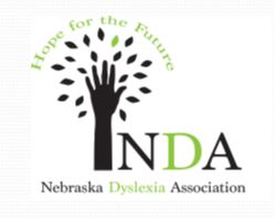 Nebraska Dyslexia Association Logo. Hope for the future.