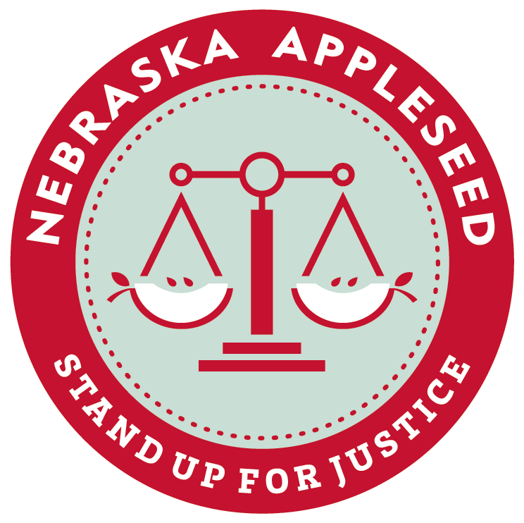 Nebraska Appleseed  Shield Logo