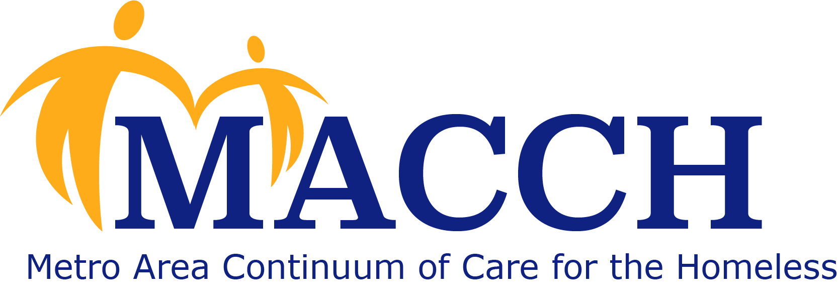 Logo with the acronym MACCH which stands for Metro Area Continuum of Care for the Homeless
