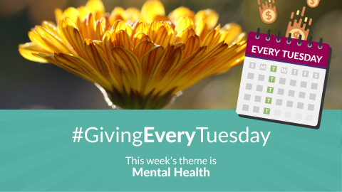 This week's #GivingEveryTuesday theme is mental health