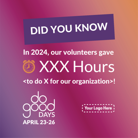 Volunteer impact post
