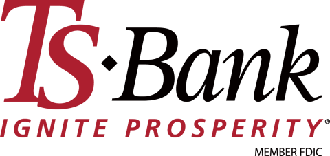 TS Bank FDIC logo