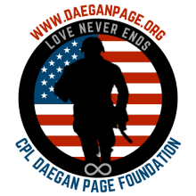 Corporal Daegan Page Logo