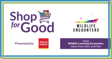 Shop for Good: Wildlife Learning Encounters