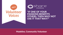 Volunteer Voices: Madeline