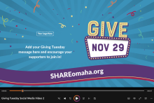Nebraska Social Media Video 2 - Giving Tuesday 2022