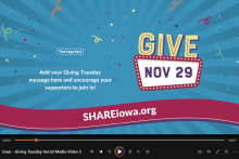 Iowa Social Media Video 2 - Giving Tuesday 2022